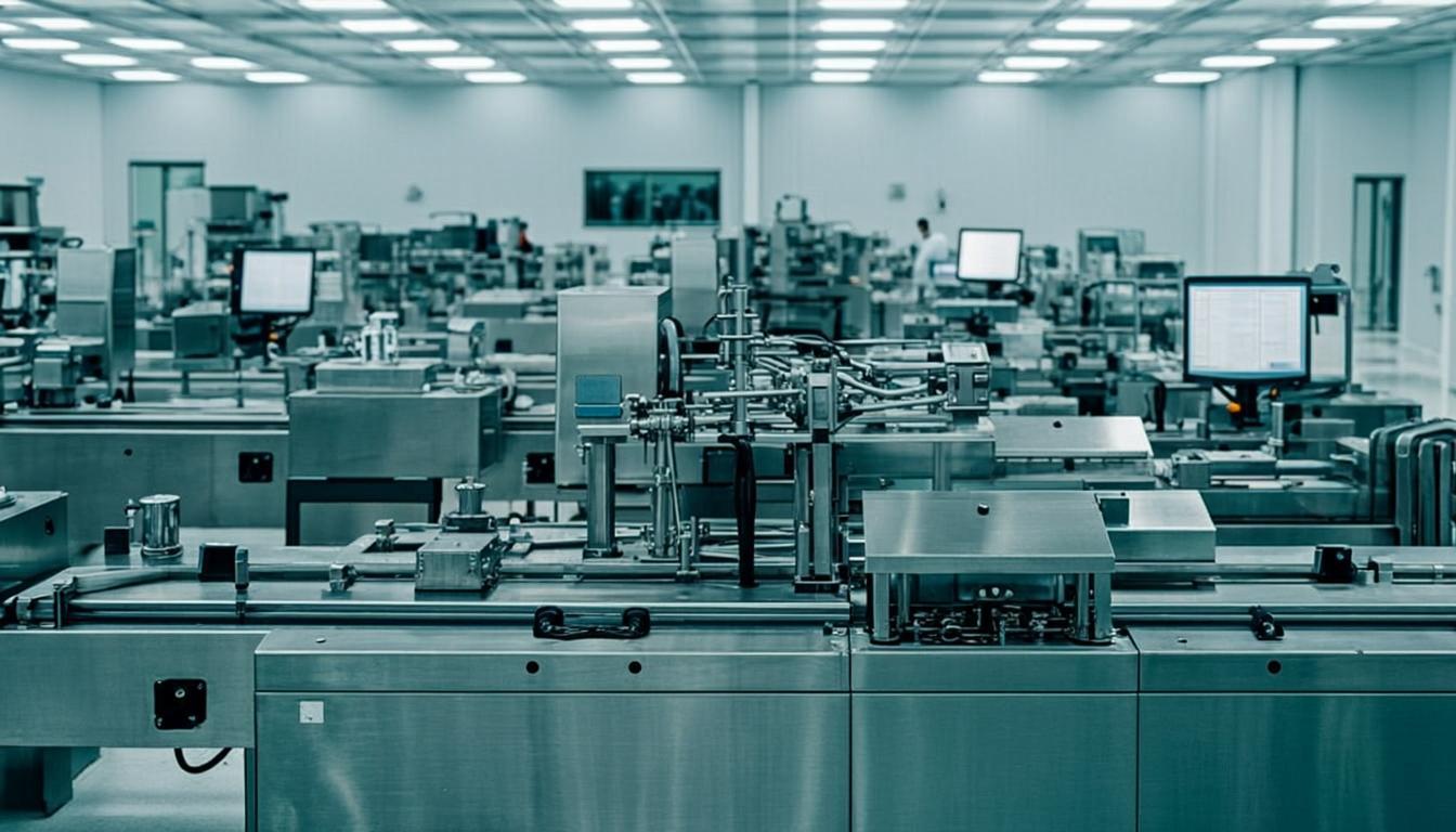 NIPPUR Pharma Manufacturing Line